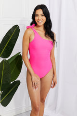 Swim Deep End One-Shoulder One-Piece Swimsuit